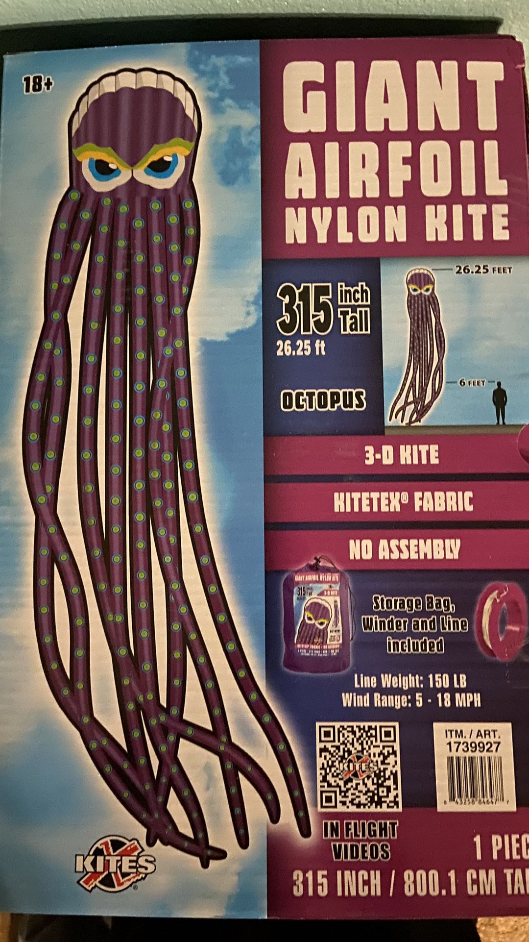 26ft Octopus Kite(Brand New)