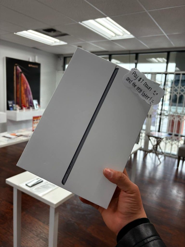 Apple IPad 9th Generation Tablet - $1 To Take it Home same Day and Pay the Rest later!