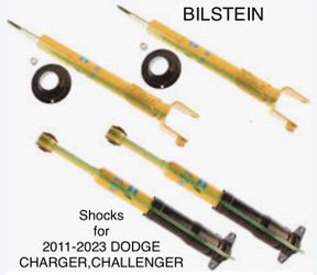 Bilstein B6 Heavy Duty Front and Rear Shocks for 2011-2023