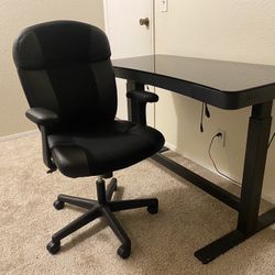 Desk and Office Chair Set