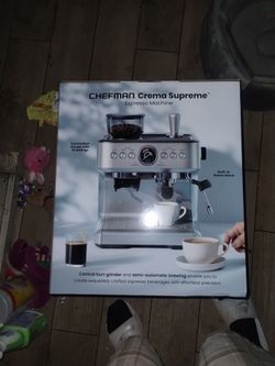 Chefman crema supreme espresso machine