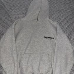 Light Grey Essentials Hoodie