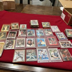 Baseball, Football And Basketball Cards 