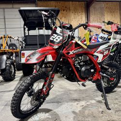 125cc Dirt Bike New With Warranty Financing And Layaway Hablamos Español