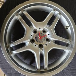Mercedes Benz Wheel Clock $60