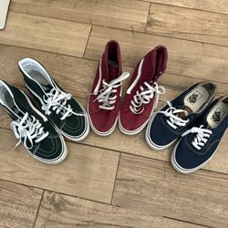 Men’s 8.5 vans - 9/10 Condition 