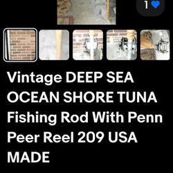 Penn Fishing  Pole 🎣 No #209 Vintage