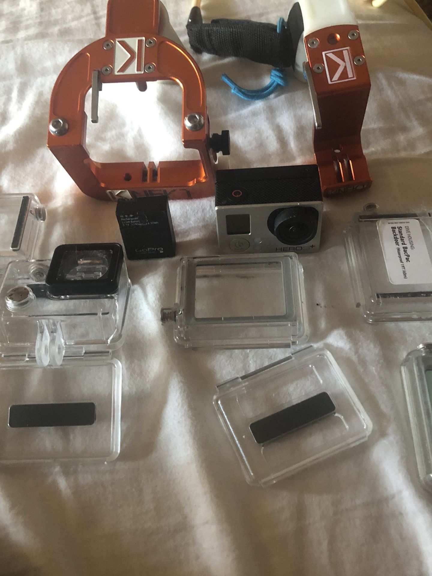 GoPro Hero 3+ Black Edition With LCD Back Attachment