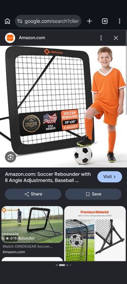 Brand new in box ORIENGEAR Soccer Rebounder