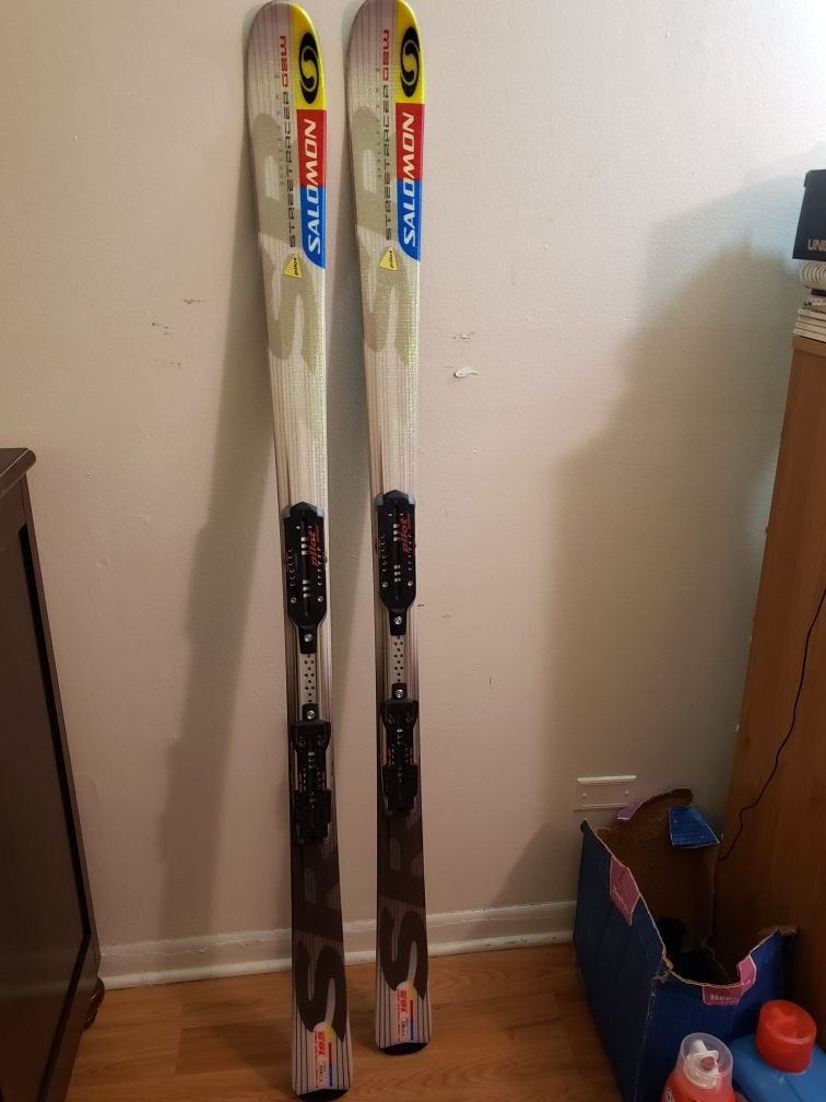 salomon streetracer 8 pilot skis 165