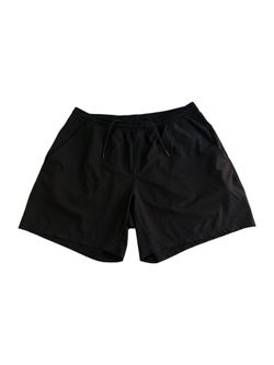 Lululemon Shorts Men's 2XL Pace Breaker Linerless Black Athletic Gym Running 7" #lululemon