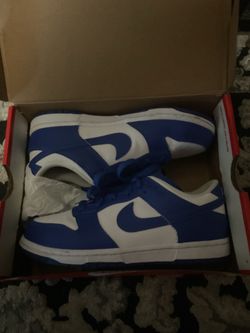 Blue Nike dunks