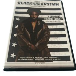 BlacKkKlansman DVD Widescreen John David Washington 2018 Movie  This DVD features the critically acclaimed 2018 film "BlacKkKlansman" directed by Spik