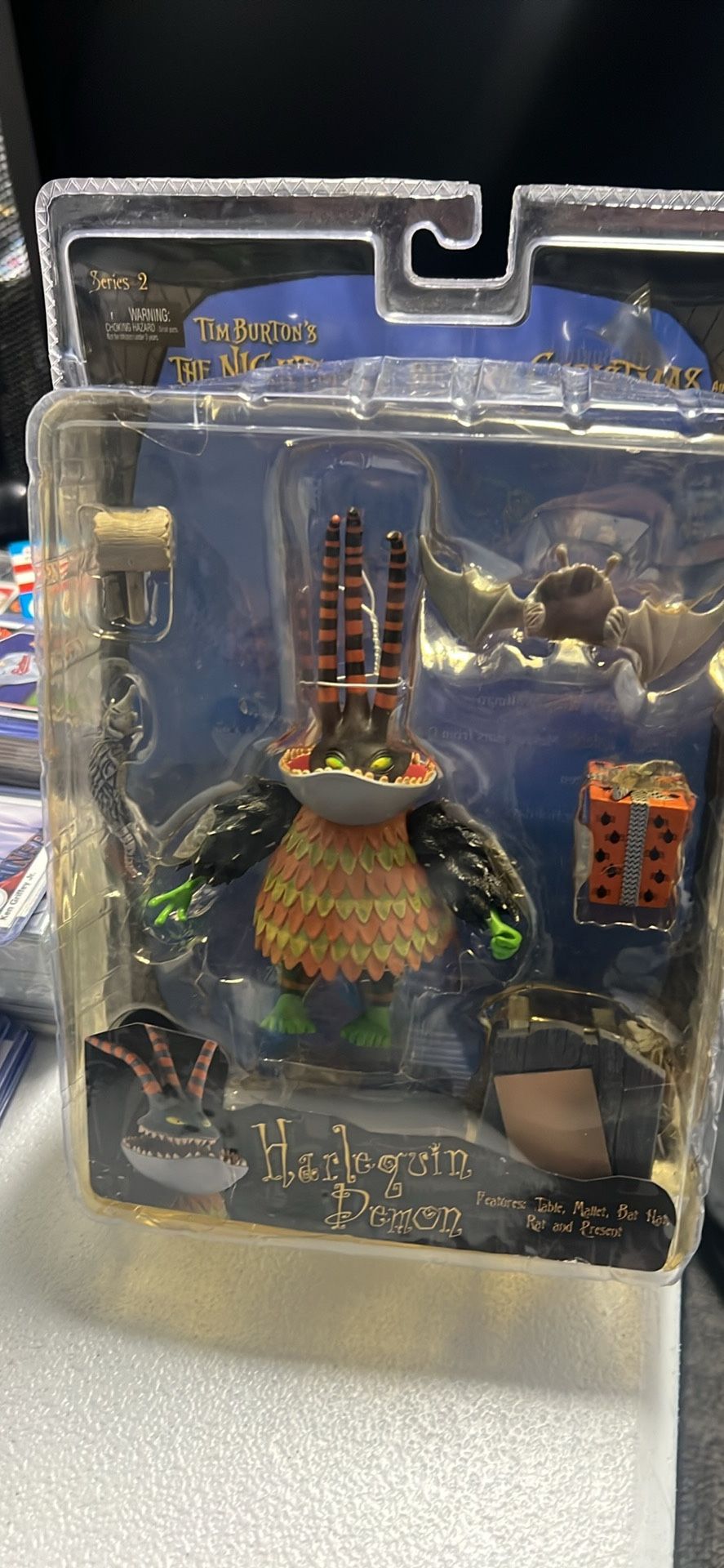 HARLEGUIN DEMON TIM BURTONS NIGHTMARE B4 Xmas Collectible Action Figure