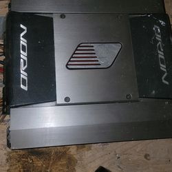 Orion Amp and cap