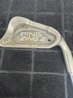 Ping Zing2 3 Iron right hand black dot