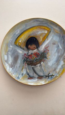 "THE FLOWER BOY" limited edition from Ted De Grazia's Children Series.