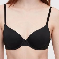 GAP GapBody Women's 32C Black Everyday T-Shirt Bra NWT