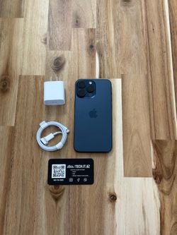 📱 iPhone 15 Pro Max | 256GB | Cricket Only | Blue | Hablo Español 