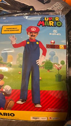 Super Mario Costume 3t-4t 