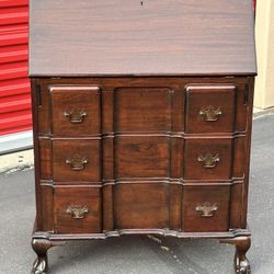 Antique Chippendale Desk - Drop Leaf