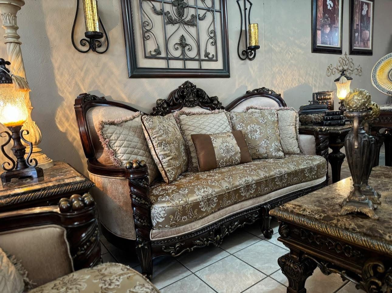 PREORDER; Sofa, Love Seat And Chair
