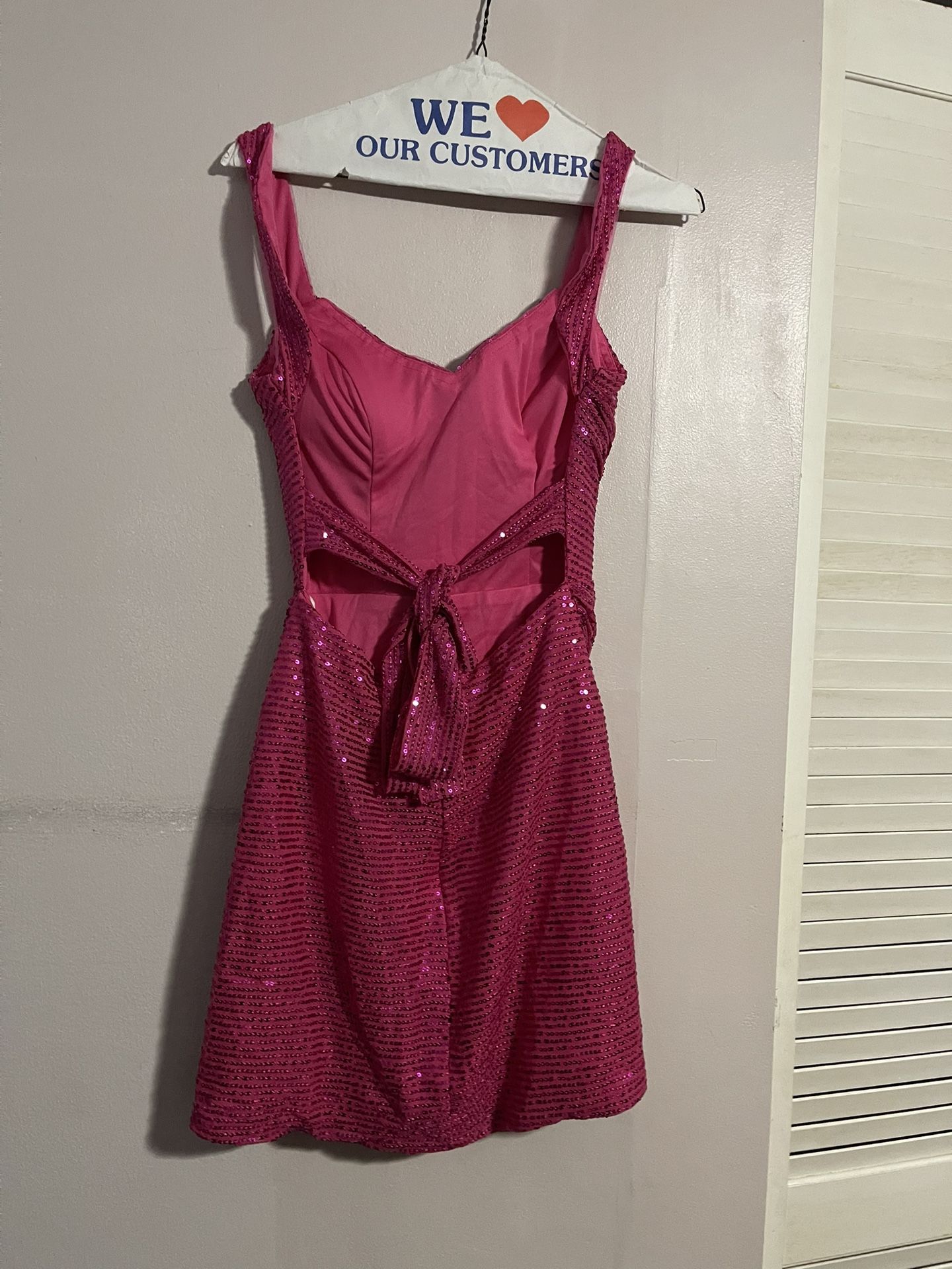 pink Party Dress