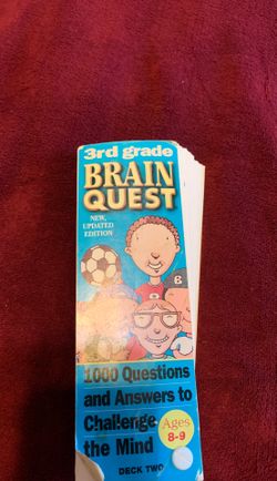 Brain quest 3rd grad 8-9 year old
