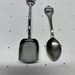 2 Colorado Vintage Souvenir Spoons Collectible