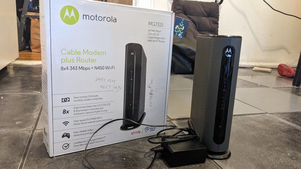 Motorola mg7315 Modem/Router