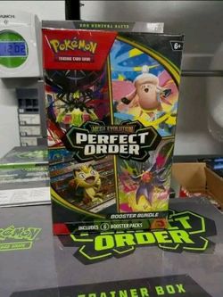 Pokémon TCG Mega Evolution Perfect Order Booster Bundle