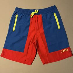 LRG L-R-G Lifted Research Group Men’s Blocka Woven Shorts Brand New DS