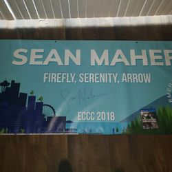 ECCC Sean Maher Signed Banner