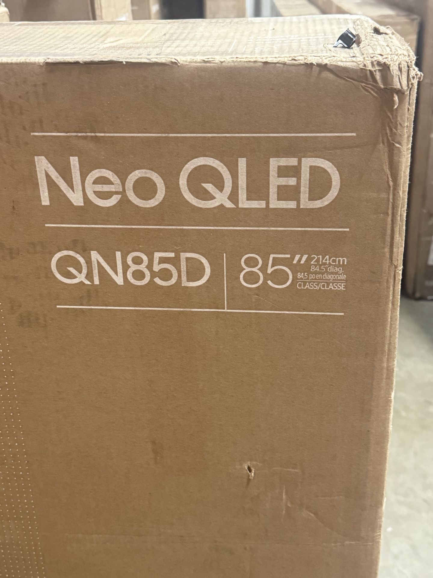 SAMSUNG 85-Inch Class Neo QLED 4K QN85D Series Neo Quantum HDR, Dolby Atmos, Object Tracking Sound, Motion Xcelerator Turbo+, Gaming Hub, Smart TV wit