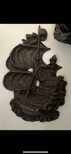 Vintage Hanging Ship