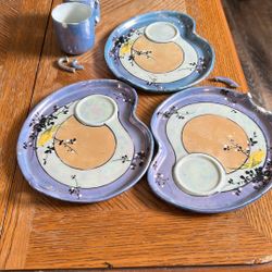 LUSTERWARE VINTAGE HANDPAINTED JAPAN