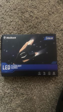 LED flashlight gloves