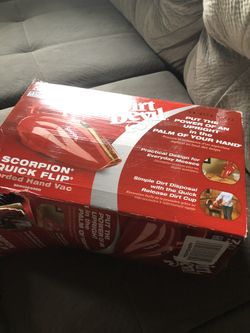 Dirt devil scorpion