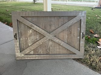 Fire Place Or Cabinet Barn Door