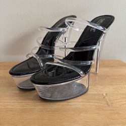Clear Heels 