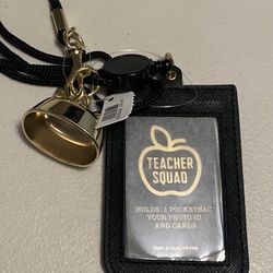 TEACHER ID/SANITIZER LANYARD