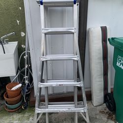 Werner Multi-Purpose Aluminum Ladder 22’ Max