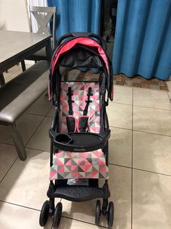 Kolcraft Baby Stroller Pink Geometric