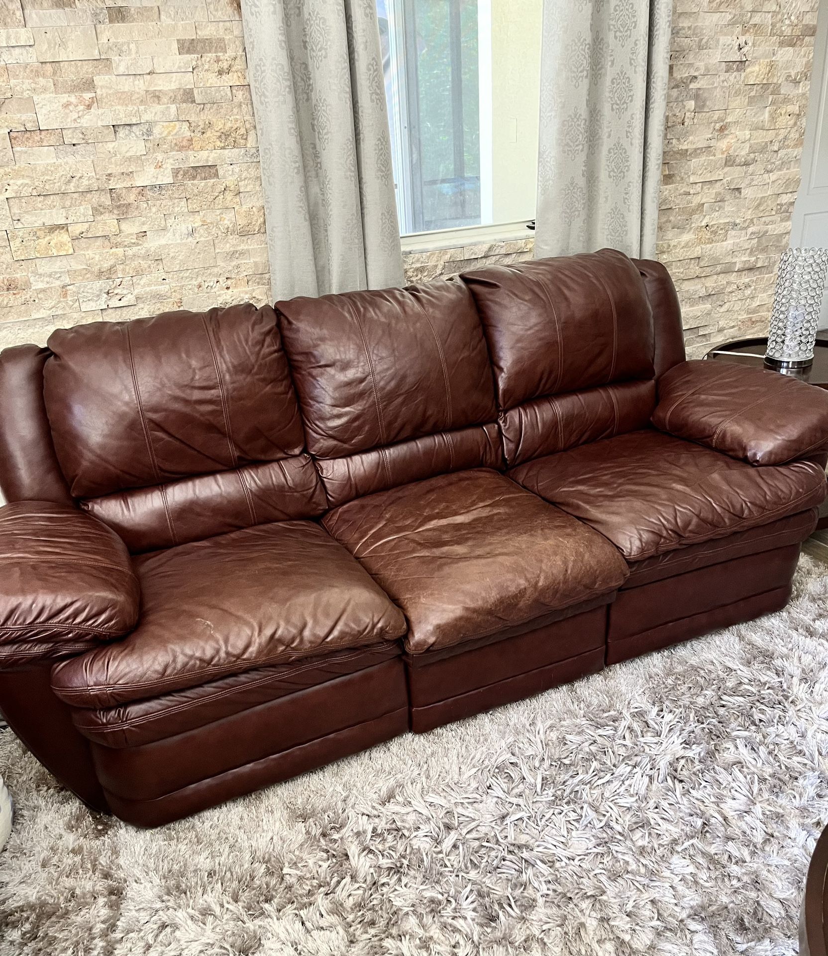 Real Leather Living room Set