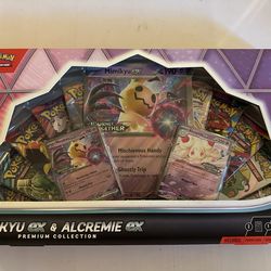 Pokemon TCG cards Mimikyu ex & Alcremie ex premium collection