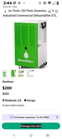 Grow house humidifier