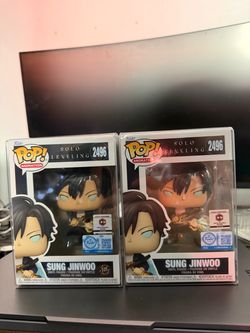 Sung Jinwoo Chalice Pre Release Funko Pop Chase Bindle