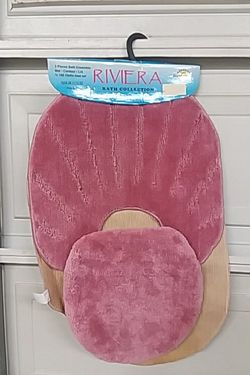 Bath set rug