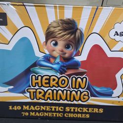 Hero in training positive reinforcement calendar