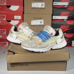 Size 8M - Off-White x Nike Air Presto 'White' 2018